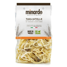 MAKARON TAGLIATELLE SEMOLA WSTĄŻKI BIO 500g Minardo
