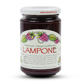 CLASSIC BIO 60% LAMPONE KONFITURA MALINA  330g Agritur