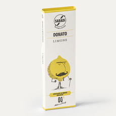 Czekolada Modica 60% DONATO LIMONE cytryna BIO 50g Sabadi