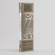 Czekolada surowa CRUDE RAW 100% kakao bez cukru BIO 50g Sabadi