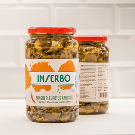 Pieczone Boczniaki Grzyby Pleurotus FUNGHI PLEUROTUS ARROSTITI 560G Inserbo