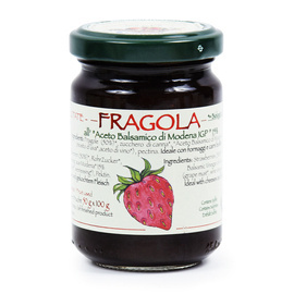 VELLUTATE FRAGOLA BIO 15% KONFITURA Z OCTEM BALSAMICZNYM TRUSKAWKOWA 165G Agritur