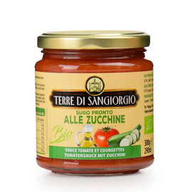 SUGO ZUCCHINE GRIGLIATE BIO SOS POMIDOROWY GRILLOWANA CUKINIA 300g Terre di Sangiorgio