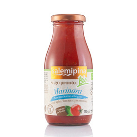 SUGO PRONTO DI POMODORINO ALLA MARINARA BIO 250G Salemipina