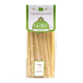 MAKARON MAFALDE WSTĄŻKI BIO 500G L'Anima di Grano Pastificio Sorrentino