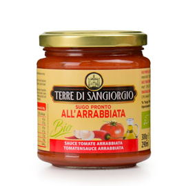 SUGO ARRABBIATA BIO SOS POMIDOROWY Z PAPRYKĄ CHILI 300G Terre di Sangiorgio