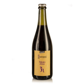 Moszcz winogronowy czerwony MOSTO D'UVA Guerzoni BIO Demeter 750ml