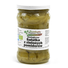 SAŁATKA Z ZIELONYCH POMIDORÓW BIO 300G Jacentowska Piwniczka Smaku