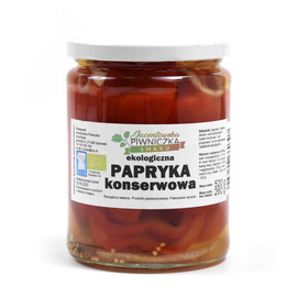PAPRYKA KONSERWOWA BIO 260G Jacentowska Piwniczka Smaku