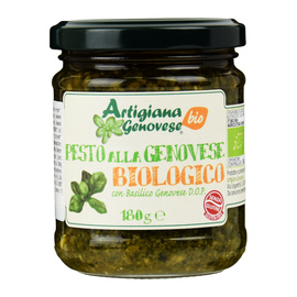 Pesto z bazylii BIO D.O.P.180 g Artigiana Genovese