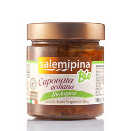 CAPONATA SICILIANA BIO 190g Bakłażan Salemipina