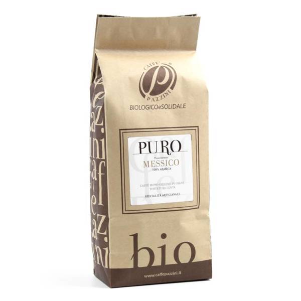 KAWA PURO MESSICO ziarnista 1000g BIO Caffe Pazzini