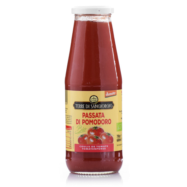 PASSATA DI POMODORO DEMETER BIO PRZECIER POMIDOROWY 700G Terre di Sangiorgio