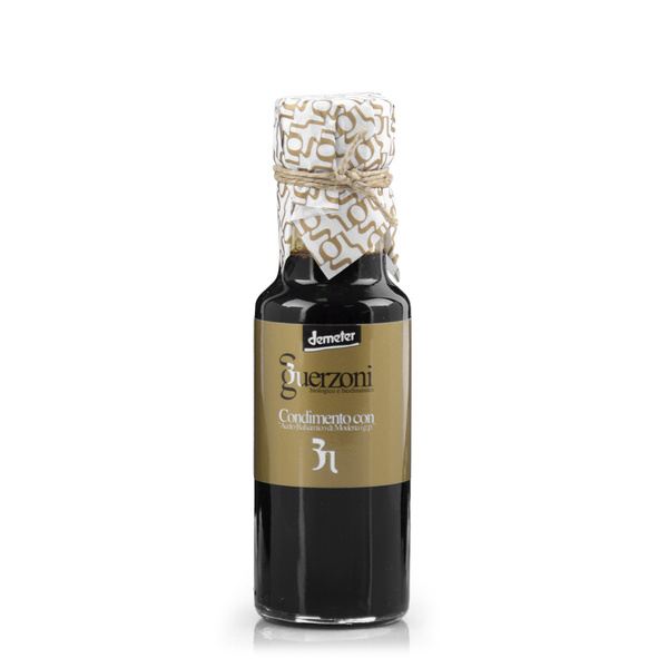 Przyprawa z octem balsamicznym z Modeny CONDIMENTO CON ACETO BALSAMICO DI MODENA I.G.P. ORO Guerzoni BIO DEMETER 100ml